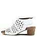 Spring Step Women's Style Dorotha White Euro Size 39 Leather Sandal