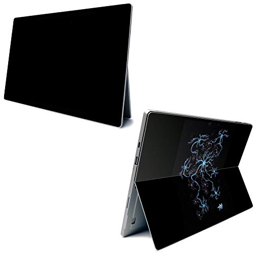 Image of MightySkins Carbon Fiber Skin for Microsoft Surface Pro 7 - Neuron Galaxy | Textured Carbon Fiber Finish | Easy to Apply, Remove, and Change Styles | Made in The USA (CF-MISURPR7-Neuron Galaxy)