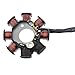 New Olym Ignition Stator Magneto 4 wire AC 8 Pole Coil Fits for Chinese Scooter Moped ATV Go Kart 4-Stroke GY6 50cc 80c 100cc 139QMB 139QMA Engine