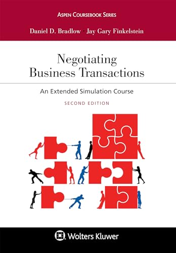 Preisvergleich Produktbild Negotiating Business Transactions: An Extended Simulation Course (Aspen Coursebook)