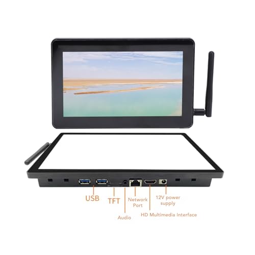 PC de Painel Industrial Incorporado 7 Polegadas à Prova de Poeira e à Prova D'água Computador Com T