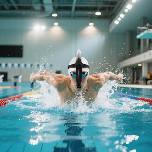 Tubo de respiración para natación con válvula de purga miniatura 7