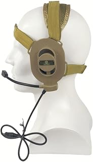 ATAIRSOFT Z027 Microphone Elite II Doulbe Side Tactical Adjustable Headset - ATAIRSOFT