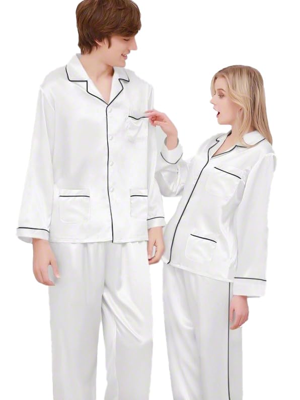 Image of Bella Babe by SK Luxury Night Suit Set for Couples