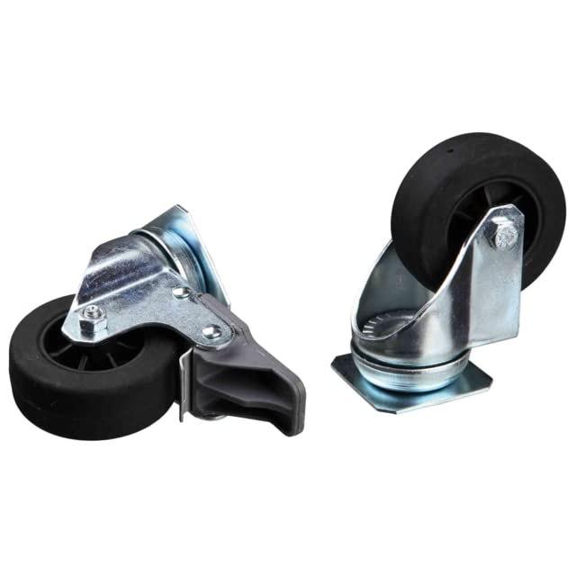 Trixie Wheels for Skudo 4–7 Transport Box, Contains 4 Piece - 2 Steerable Front Wheels Blocking System with 2 Fixed Rear Wheels, Durable and Easy to Clean Wheels, Great for Rolling Heavy Pet Carrier (B09PHBPCF2) Amazon Price History, Amazon Price Tracker
