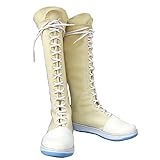 KOGOROUCOS】Final Fantasy VII FFVII FF7 YuFFie Kisaragi Shoes Boots Cosplay Costume 0206088 Customizable Size(8.5 M USWomen)
