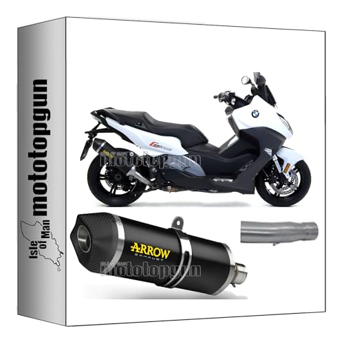 Pot echappement approuve Arrow 73512AKN 73009MI BMW C650 Sport 2018