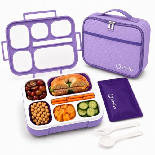 kinsho Lunch Boxes for Kids Girls Teens...