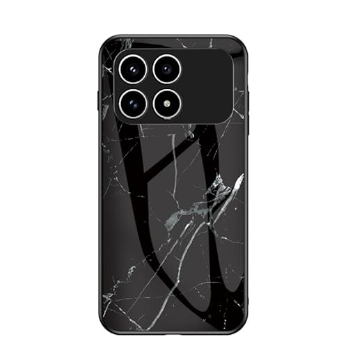 �X�}�z�P�[�X �Ή��@�� for Redmi K90,�Ή��@�� for Xiaomi Poco F8 Pro �yPC�p�l�� + TPU�\�t�g�V�F�� + �����K���X�z3in1�X�}�z�P�[�XBlack