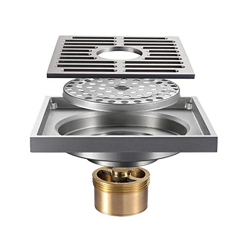 Drain de douche pour machine à laver anti-engorgement 4 pouces