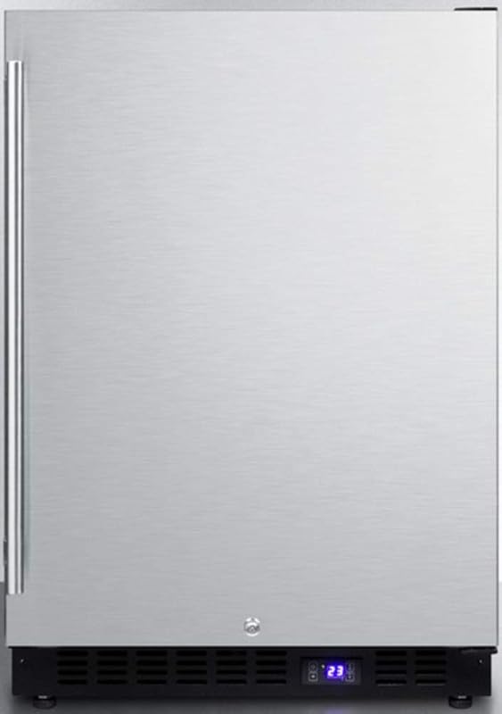 Summit SCFF53BCSS Under Counter Upright Freezer, Stainless-Steel — 1 of 5