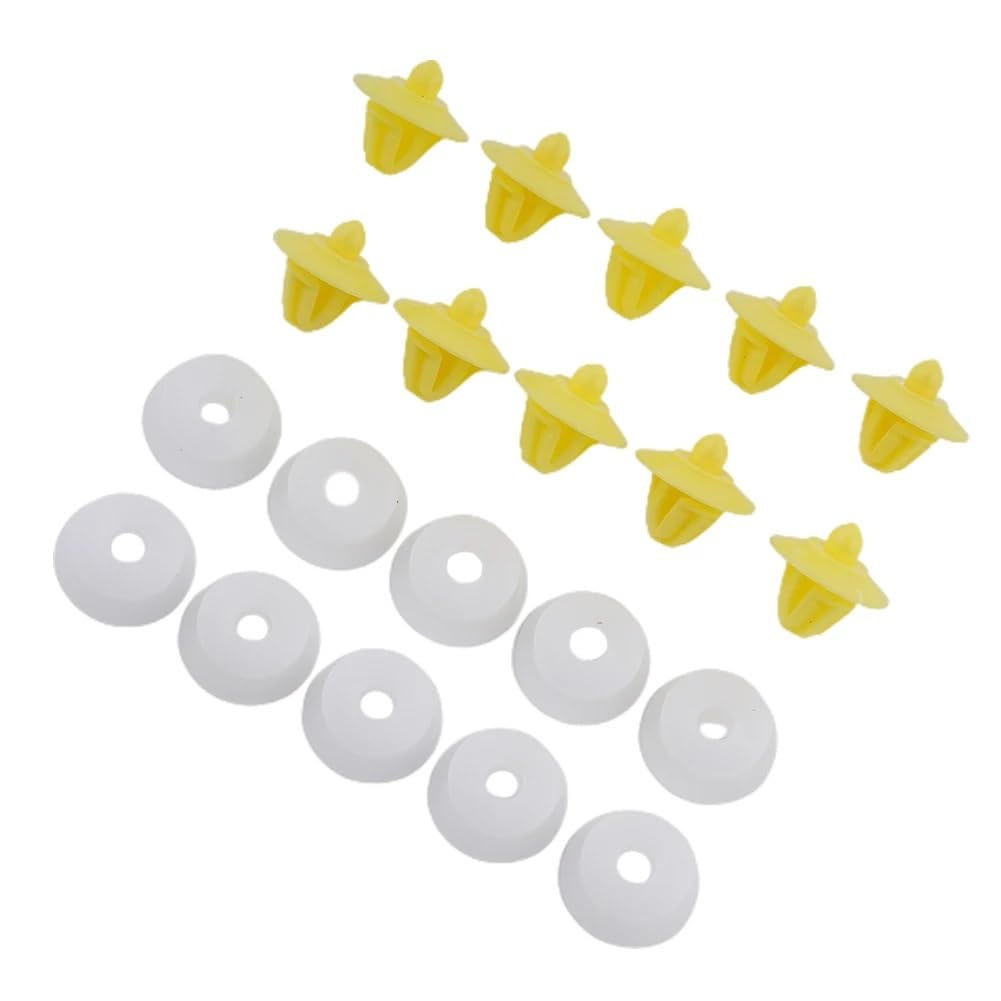 YTQMoreBNZ 10PCS Door Panel Interior Trim Clips For Vauxhall Op El Vivaro Movano Primastar Auto Fastener Clip Accessories