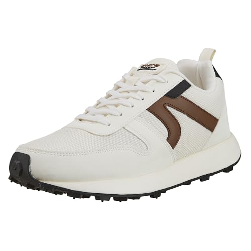 Duke Men Upper Cut Jogger Sneakers White (B0D8T1QJ4K) Amazon Price History, Amazon Price Tracker