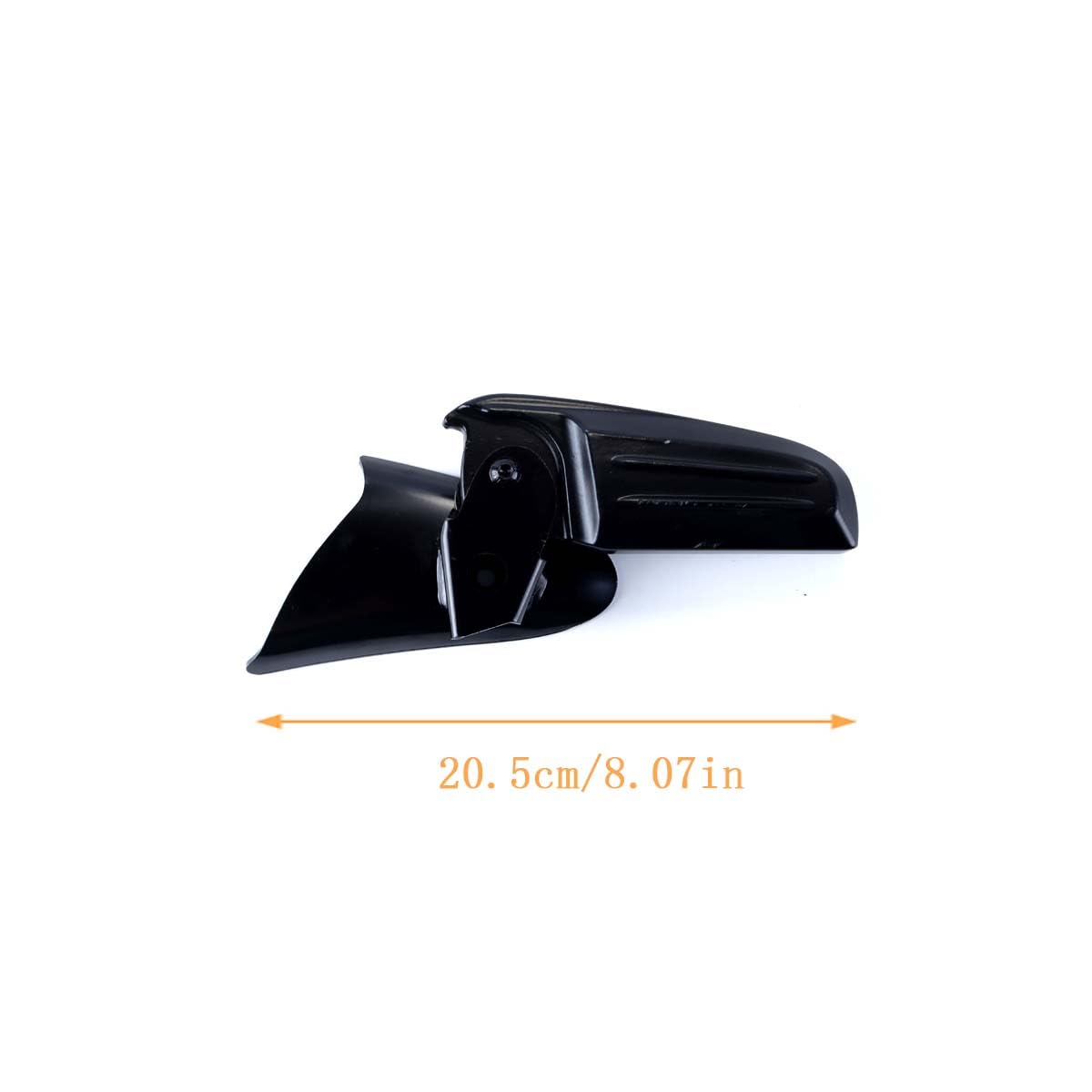 Estriberas para motocicleta compatibles con Piaggio, Vespa, Spring, Primavera LX LXV 150 125, pedales modificados (negros)