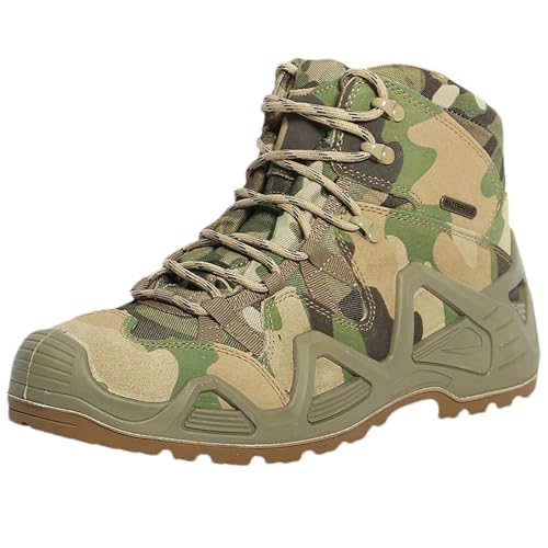 SJFYB Wasserdichte Wander- Und Arbeitsstiefel,Militärische Taktische Stiefel Für Herren,Leichte Armee-Kampfstiefel,Atmungsaktive Wüstenstiefel,Für Outdoor-Wanderungen, Jagen Usw.,Tarnen,43 EUR SJFYB Wasserdichte Wander- Und Arbeitsstiefel,Militärische Taktische Stiefel Für Herren,Leichte Armee-Kampfstiefel,Atmungsaktive Wüstenstiefel,Für Outdoor-Wanderungen, Jagen Usw.,Tarnen,43 EUR