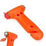 -- DP Design® - Martillo rompecristales de emergencia con enganche para cinturón de seguridad