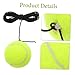 GOOHOCHY 3pcs Tennis Trainer Rebound Ball Elastic Rope for Practice and Lightweight Tennis Balls for Beginners Portable Training Equipment for Skill Development