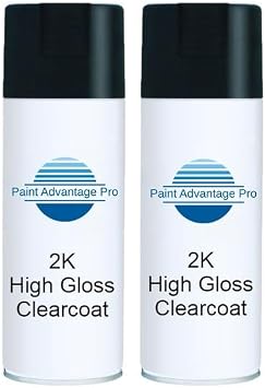 2K Clearcoat Aerosol Pack of 2