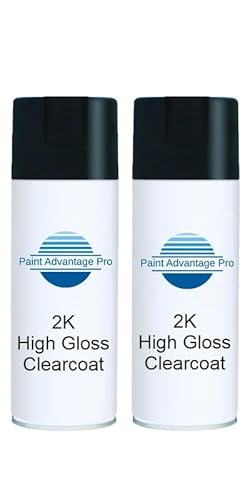Paint Advantage Pro 2K Clearcoat Aerosol (Pack of 2)