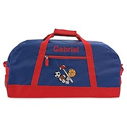 All Sports Kids Personalized Medium Duffel Bag, 23″ long, Boys Sports Bag