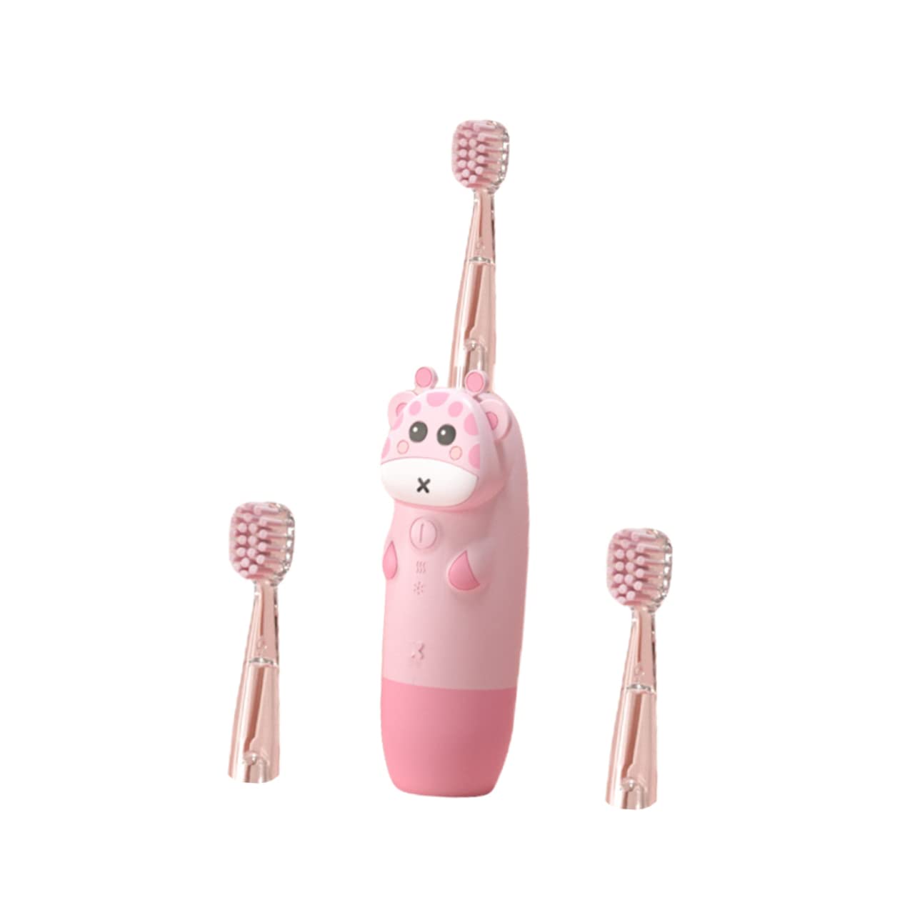 Healvian 1 Juego de Cepillo de Dientes Eléctrico Sónico para Niños Velocidad Ajustable, Resistente al Agua y Temporizador Integrado, Adecuado para Cuidado Bucal Diario en Casa y Viaje