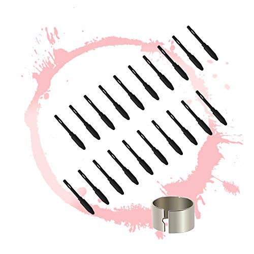 Gaomon 20 Pack Replacement Pen Nibs For Digital Pen Ap50&Ap32 Of Gaomon Pd1161/Pd1561/Pd156Pro/M10K Pro/M106K Pro/S620 Drawing Monitors Art Tablets #TOP3