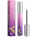 Lash Serum for Growth, Premium Eyelash Enhancer Care for Longer Thicker & Fuller, Gentle Formula Safe for Sensitive Eyes Non-Irritating Daily Use at Home & Travel - 5ml