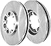 Detroit Axle - Front Brake Kit for Chevrolet Colorado GMC Canyon Isuzu I-280 I-290 I-350 I-370 Replacement Disc Brake Rotors and Ceramic Brake Pads: 11.02'' inch Rotors