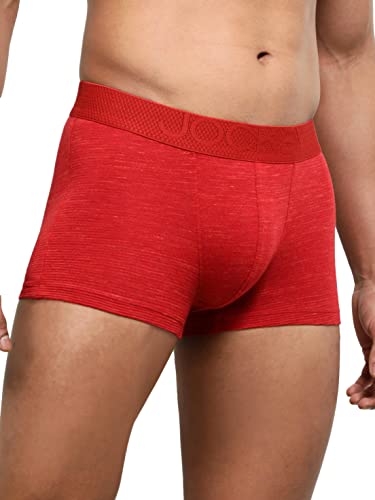 Image of Jockey LM06 Men's Bamboo Cotton Elastane Mesh Trunk with Ultrasoft Waistband and Stay Dry Treatment