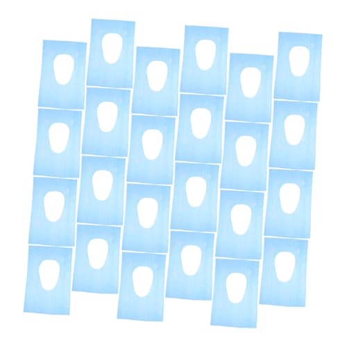HOODANCOS Travel Essential: 30 Pack Disposable Toilet Seat Covers Portable for Outdoors Camping Hospitals