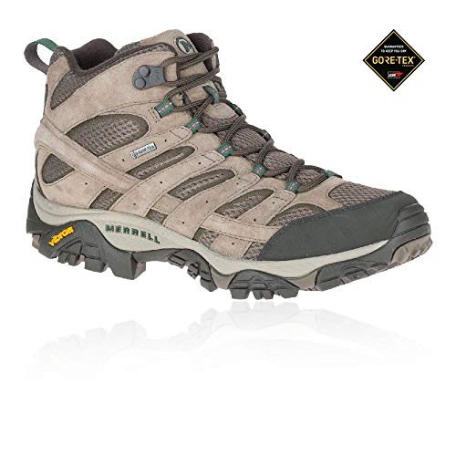 Image of Merrell Women's Moab 2 Mid GTX High Rise Hiking Boots Green (Sedona Sage) 5 UK