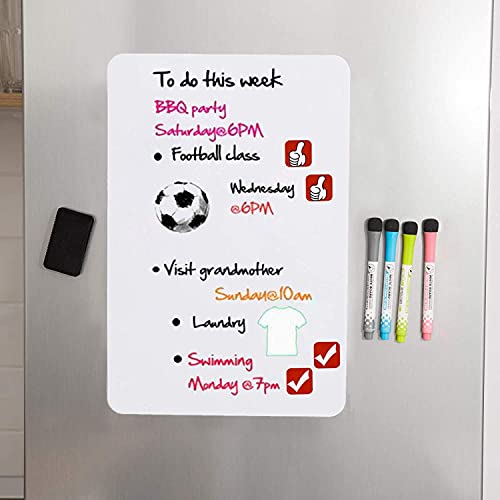Magnet-Set Für Whiteboard & Kühlschrank – Mit Aufbewahrungsbox, Radiergummi & 10 Smiley-Magneten