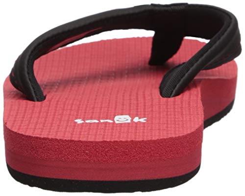 Sanuk Kids Boys' Root beer Cozy Light Flip-Flop3