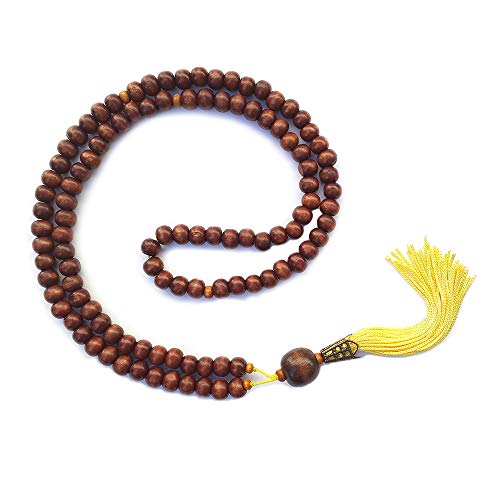 JAPAMALA 108 CONTAS COR AMARELO