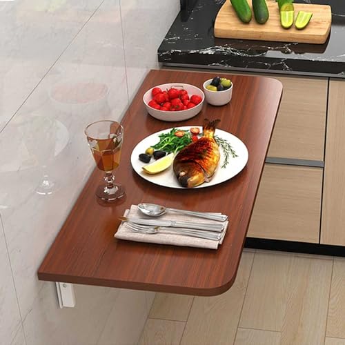 Table pliante murale pour balcon et chambre, le bureau flottant idéal