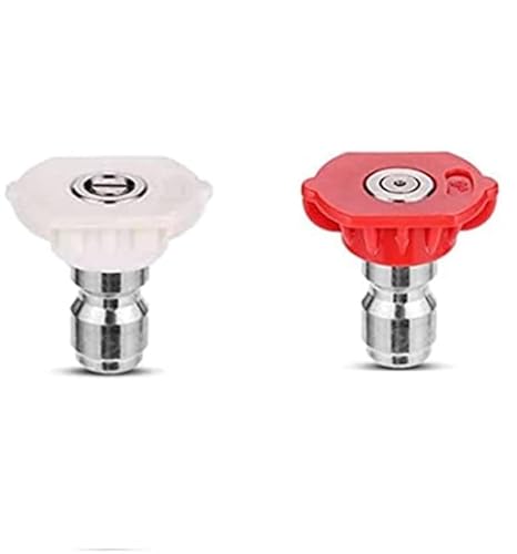 YUGMI SHOP Stainless Steel Multiple Degree Washer Spray Nozzle Tips Quick Pressure Washer Nozzle | High Pressure Car Washer Machine Spray Nozzle Tips For Pressure Washer Nozzle Set
