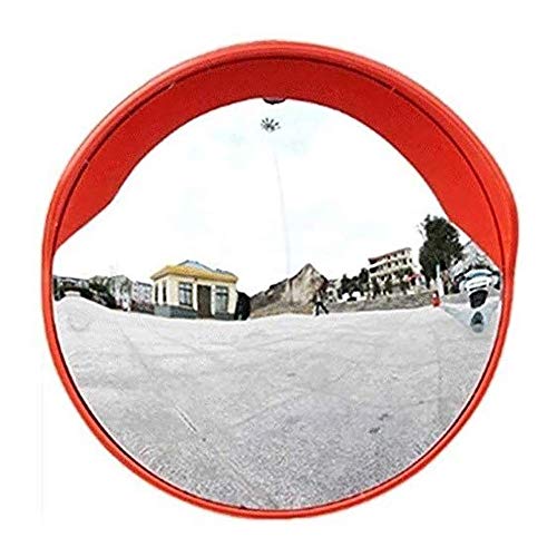Miroir de sécurité convexe avec lentille grand-angle incassable