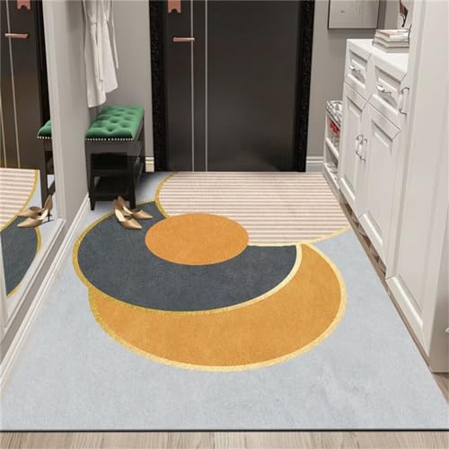 Tapis grand format motif minimaliste moderne gris de qualité