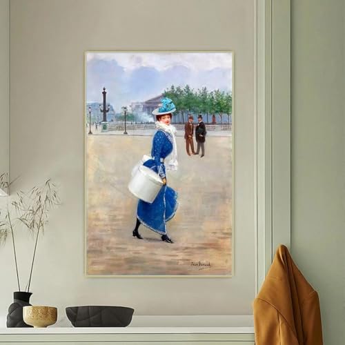 Peinture à l'huile Jean Beraud pour transformer un mur vide en chef-d'œuvre