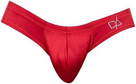Daniel Alexander Mens Fashionable V-Shaped Erotic Back Bulge Pouch Emotion Slip Thong Underwear Red