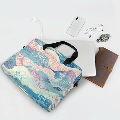 Funda para laptop con cremallera y asa 15.6 pulgadas miniatura 7
