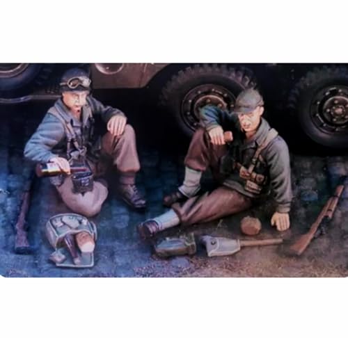 Kit résine soldat américain 1/35 figurines détaillées sans défaut de moulage