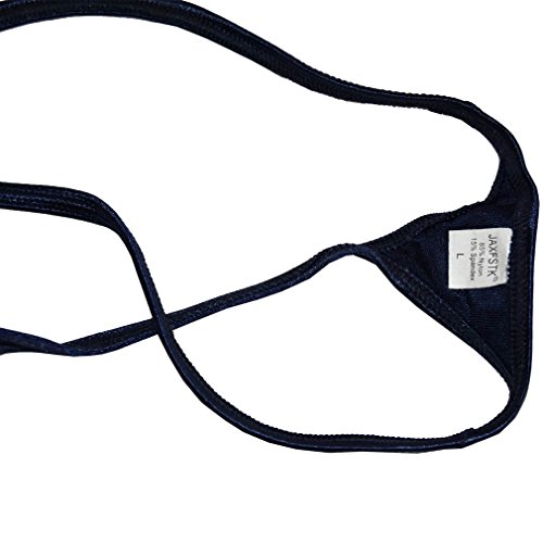 Men's Silky Thongs String Bulge Pouch Shiny T-Back Guys Underwear Mini Bikini Pants2