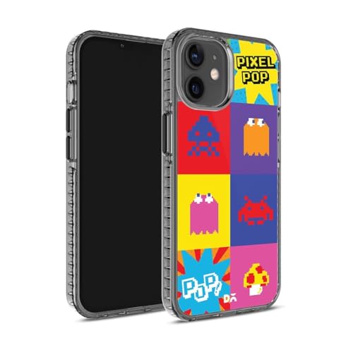 Image of DailyObjects Pixel Pop Stride 2.0 Magnetic Case Cover for iPhone 12 Mini | Compatible with Wireless Charging Slim Back Cover with Inner Magnetic Ring Shockproof