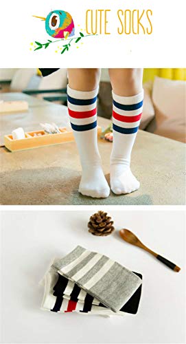 Spring Autumn Baby Socks Striped Warm Baby Girl Knee High Socks Cute Tube Kids Meias Vertical Striped Sokken3
