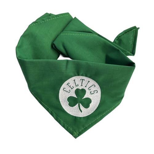 Celtics Pet Large Bandana - Size: Large: Up to 30
