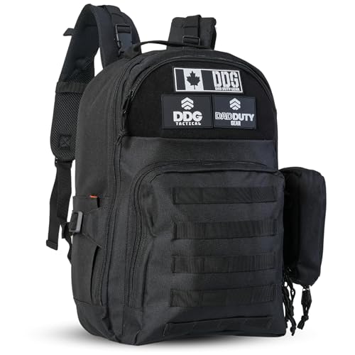Dad Duty Gear Diaper Bag Backpack for Dads | Stylish & Spacious Baby Essentials Travel Bag | Ultimate New Dad Gift