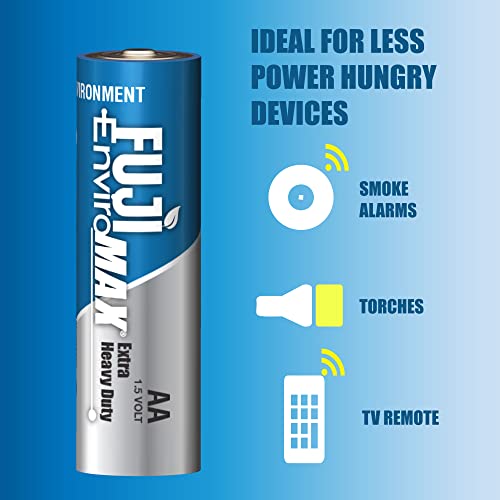 Enviromax Aa Extra Heavy-Duty Batteries (4 Pk) #TOP2