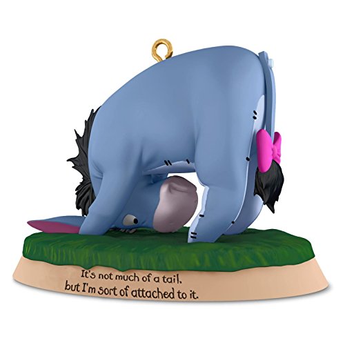 Hallmark Keepsake Disney Winnie The Pooh Eeyore Not Much of a Tail Holiday Ornament