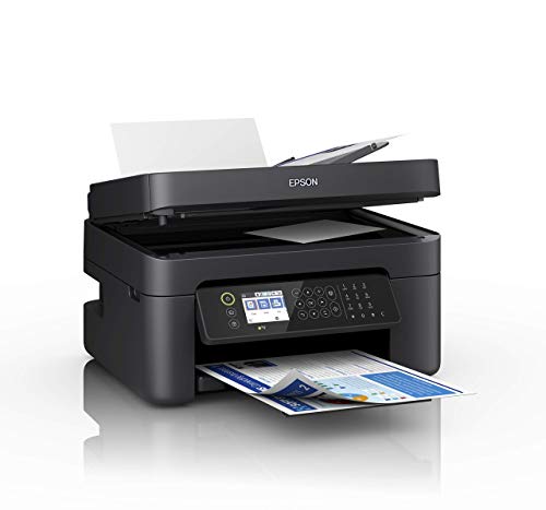 Epson WorkForce WF-2850DWF Print/Scan/Copy/Fax Wi-Fi Printer with ADF, Black
